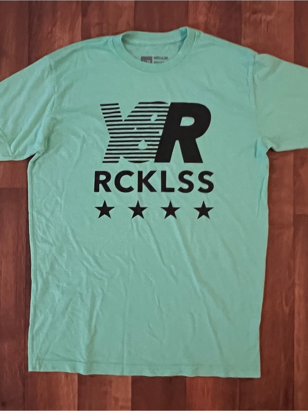 Young & Reckless Men's Mint Graphic Logo T‑Shirt